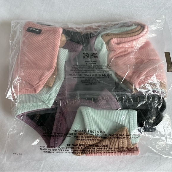 🛍 Victoria's Secret 5-pack Cotton Cheeksters Underwear Size M - Picture 3 of 3